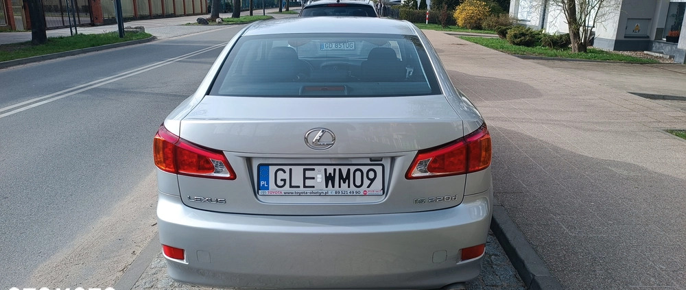 Lexus IS cena 33000 przebieg: 190000, rok produkcji 2010 z Lębork małe 277